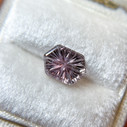 Parti Color Purple Montana Sapphire Hexagon Starbrite™ Cut by John Dyer