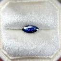 Marquise Cut Teal Blue Sapphire