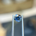 Vibrant Blue Rose Cut Montana Sapphire