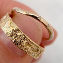 14K Yellow Gold Vineyard Ring by Olivia Ewing Jewelry