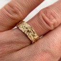 14K Yellow Gold Vineyard Ring by Olivia Ewing Jewelry