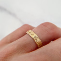 14K Yellow Gold Vineyard Ring by Olivia Ewing Jewelry