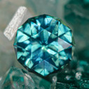 Star Cut Deep Teal Montana Sapphire by Jenna Sloane