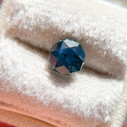 Star Cut Deep Teal Montana Sapphire by Jenna Sloane