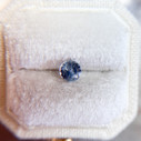 Smoky Blue Montana Sapphire