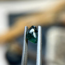Organically Faceted Blue Sapphire