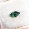 Marquise Cut Moss Agate