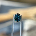 Oval Blue Australian Sapphire Starbrite™ Cut by John Dyer