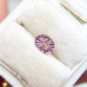 Oval Pink Sapphire Starbrite™ Cut by John Dyer