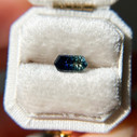 Ocean Blue Parti Color Australian Sapphire Deep Concave™ Cut by John Dyer
