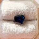 Vivid Blue Australian Sapphire Freeform Dreamscape™ Cut by John Dyer