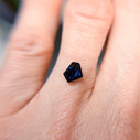Vivid Blue Australian Sapphire Freeform Dreamscape™ Cut by John Dyer