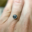 Blue Green Round Montana Sapphire Starbrite™ Cut by John Dyer