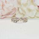 Tree inspired wedding ring by Olivia Ewing Jewelry