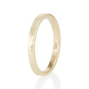 Men's bark wedding ring by Olivia Ewing Jewelry