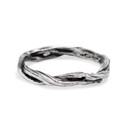 Sterling silver nature inspired ring by Olivia Ewing Jewelry