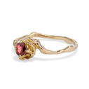 Unique ruby engagement ring by Olivia Ewing Jewelry