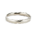 Platinum alternative wedding ring  by Olivia Ewing Jewelry