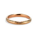 3mm nature inspired wedding ring by Olivia Ewing Jewelry