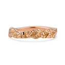 14K Rose Gold Ivy Wreathe Band by Olivia Ewing Jewelry