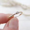 Tree inspired engagement ring by Olivia Ewing Jewelry