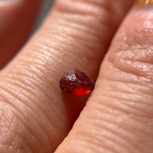 Red sapphire on sale