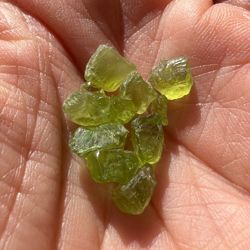 Rough Peridot