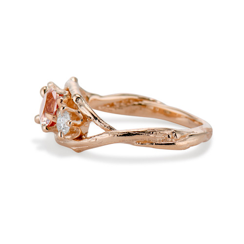 Moissanite Rings vs Morganite Rings: The Ultimate Comparison -  MollyJewelryUS