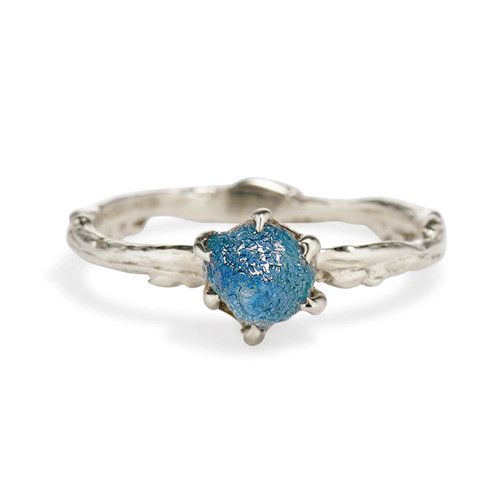 Bluebell Light Blue Sapphire Engagement Rings | Olivia Ewing