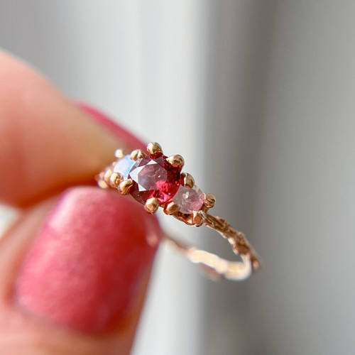 Red Garnet Ring | Holy Land Jewelry