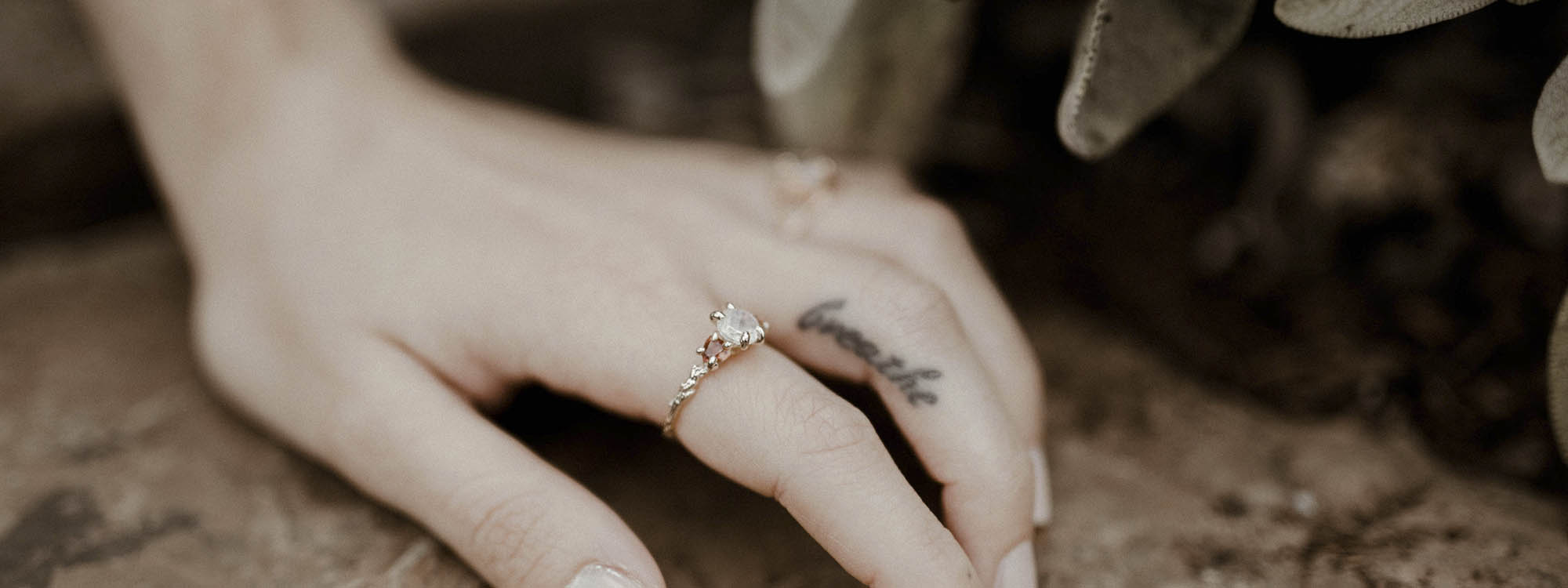 Shop moonstone engagement rings by Olivia Ewing Jewelry