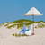 Azura Benguerra Beach Picnic Umbrella Set Up