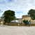The fortified citadel and stone gateway of Acaya between Lecce and the sea, Puglia, Italy