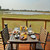 Dining on the Deck Overlooking Kwikamba Pans, Botswana