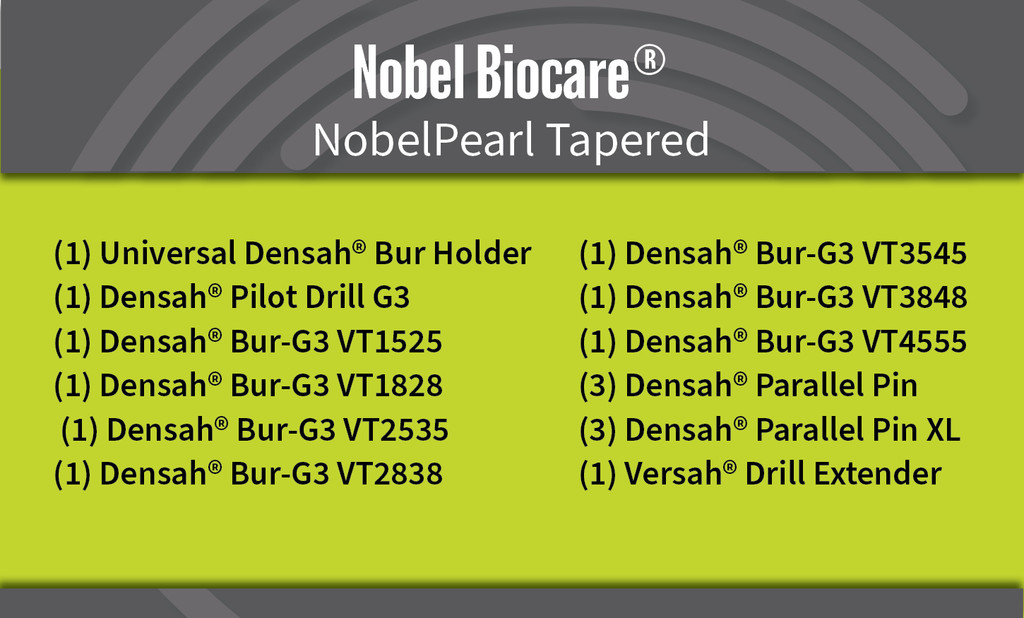 Nobel Biocare® Nobel Pearl Tapered