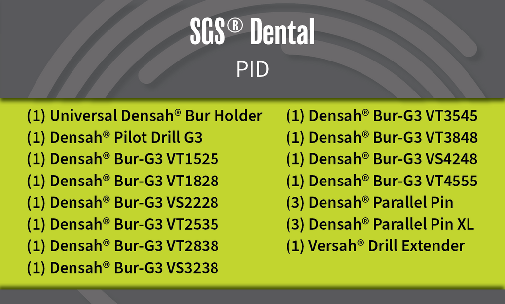 SGS® Dental - PID