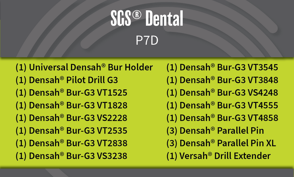 SGS® Dental - P7D
