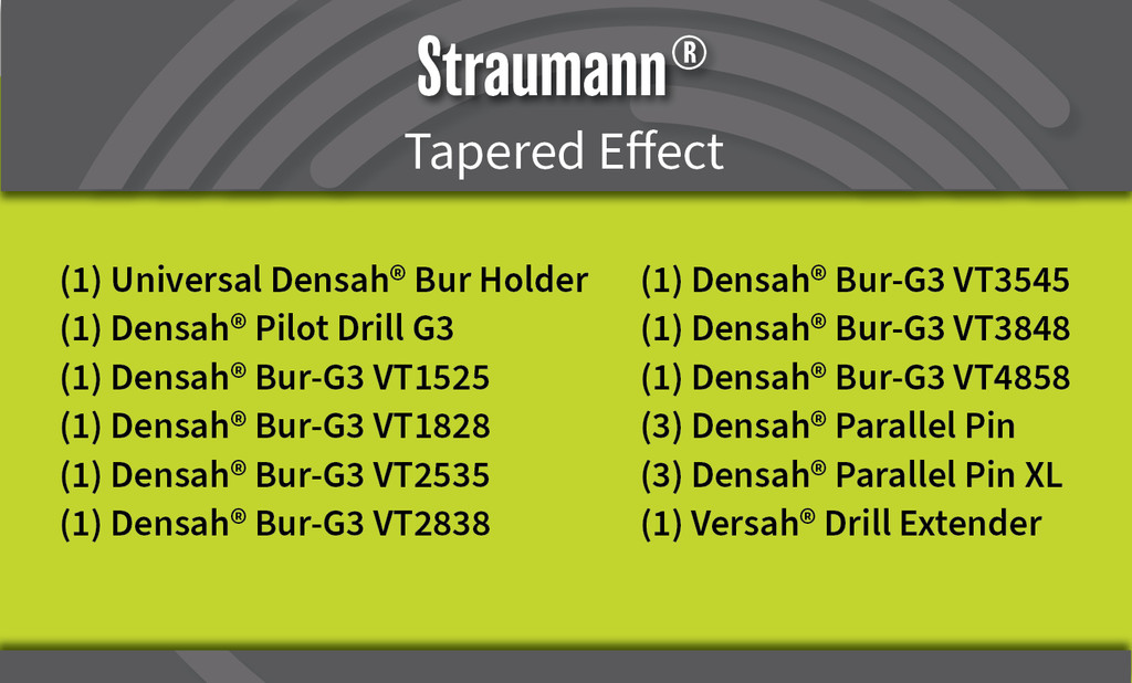 Straumann® Tapered Effect