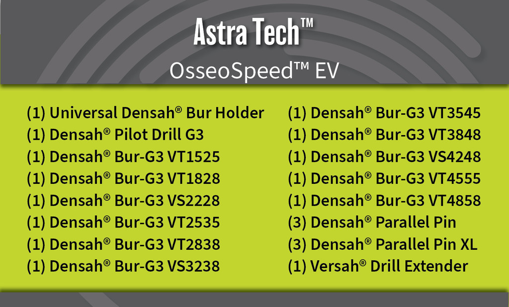 Astra Tech™ OsseoSpeed™ EV