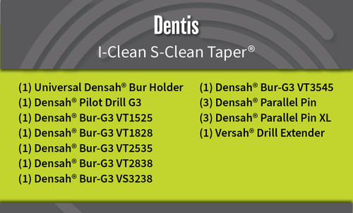 Dentis I-Clean S-Clean Taper-product-main_image -product-main_image