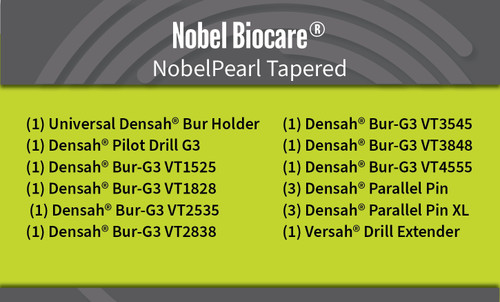 Universal (Regular) DENSAH® Bur Kit with Pilot Drill