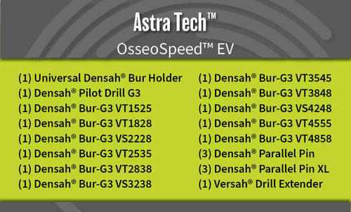 Astra Tech™ OsseoSpeed™ EV Astra Tech™ OsseoSpeed™ EV