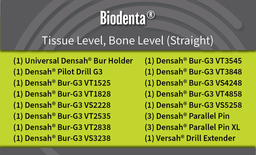 Biodenta® Tissue Level, Bone Level - Straight-product-main_image -product-main_image