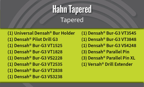 Hahn Tapered-product-main_image -product-main_image