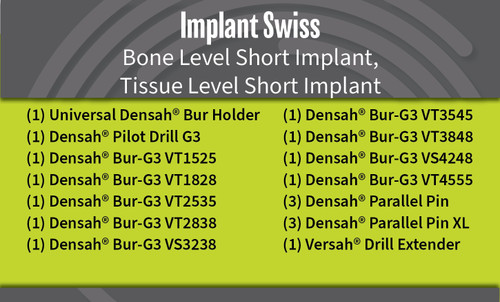Implant Swiss Bone Level Short, Tissue Level Short-product-main_image -product-main_image