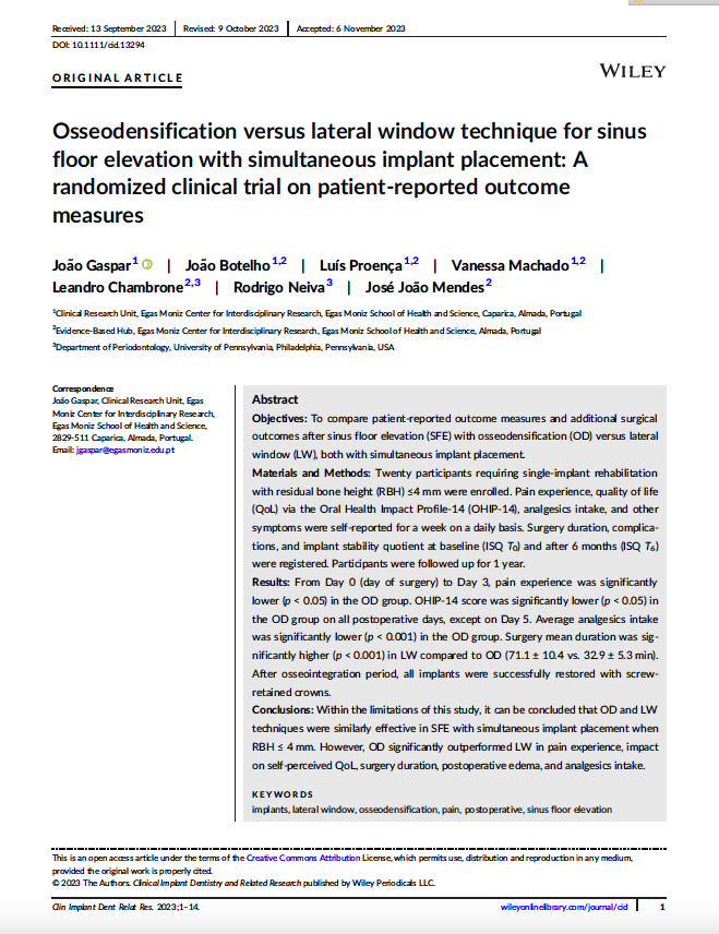 clinical trial; bone chamber healing; clinical assessment; bone– implant interactions 