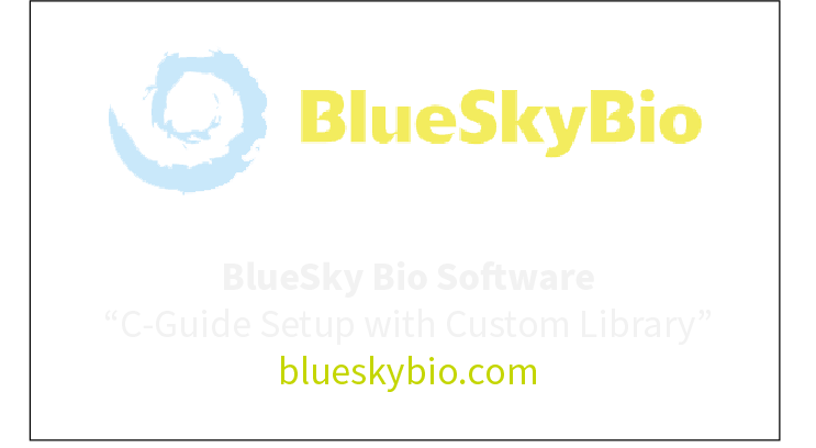 BlueSkyBio Software