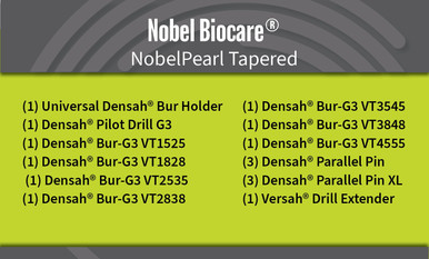Universal (Regular) DENSAH® Bur Kit with Pilot Drill