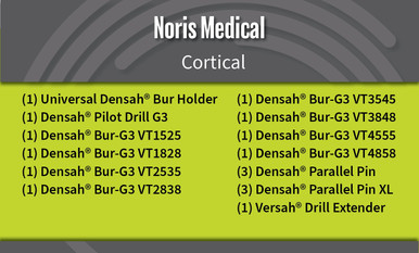 Universal (Regular) DENSAH® Bur Kit with Pilot Drill