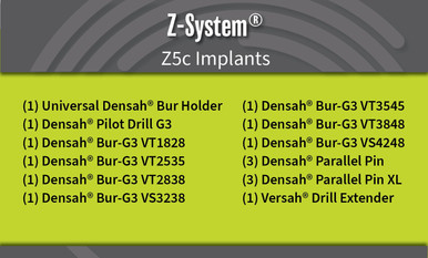 Universal (Regular) DENSAH® Bur Kit with Pilot Drill